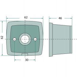 Balta lempa 504215200017 aspoeck