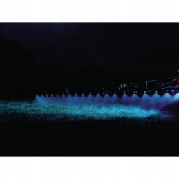 Kvadratinė LED darbo lempa 9w 1000lm mėlyna