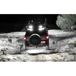 Halogeninė darbo lempa 16xled 48w 9 60v 4000lm IP67