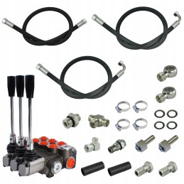 3 sekcijų hidraulinis skirstytuvas T25 T 25 rusiškas