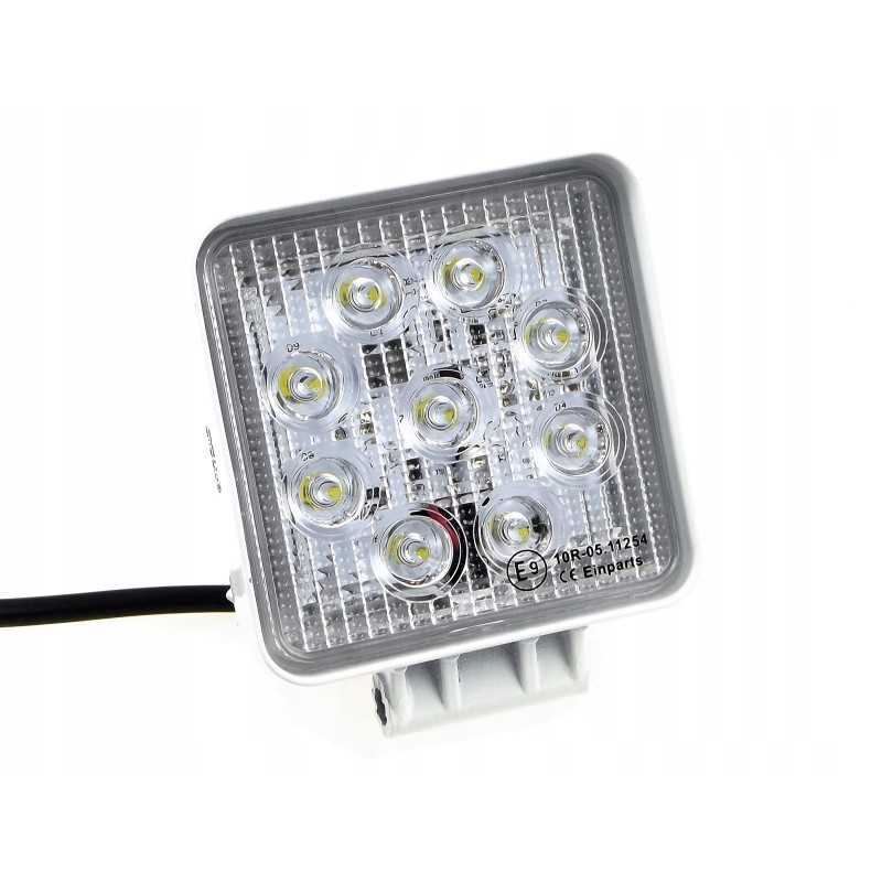 LED halogeninė darbo lempa 27w Cree 30 square