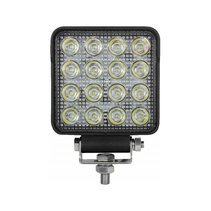 Kvadratinė LED darbo lempa 25w 3040 lm 10 30v s