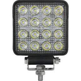 Kvadratinė LED darbo lempa 25w 3040 lm 10 30v s