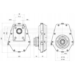 Daugiklis GTV siurblio pavara WL GR2 Rolmus