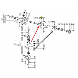 676304 0 korpusas su dalgio pavaros guoliu