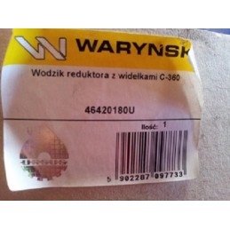 Reduktoriaus kreiptuvas šakėse c360 ursus 46420180u