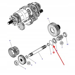3799998m1 tarpiklis 0 50 mm