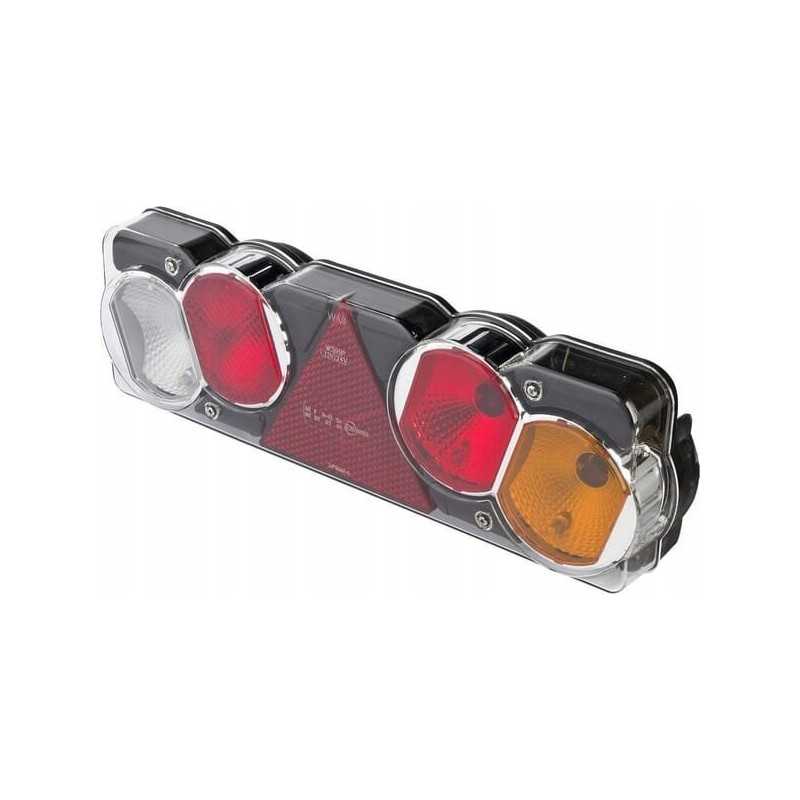 Stačiakampis galinis kombinuotas žibintas 12 24v, dešinė priekinė