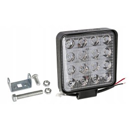 Halogeninė LED darbo lempa 48w 16 led 12v 24v