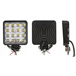 Halogeninė LED darbo lempa 48w 16 led 12v 24v