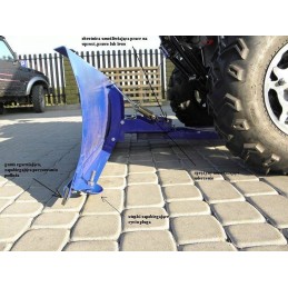 Kištukas plūgo mentės gumos 200cm x 5cm x 1 2cm