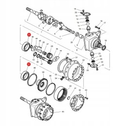 Massey Ferguson guolis 3426851m2 griovelis