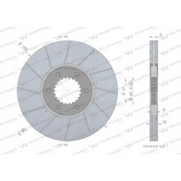 Fendt Warynski stabdžių diskas