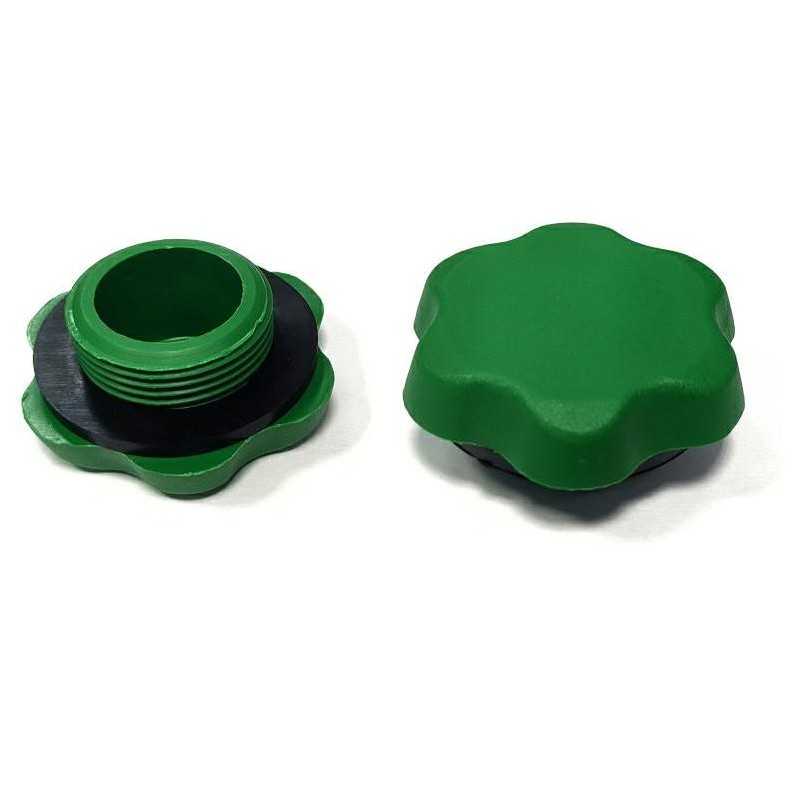 John Deere AL162900 pavarų dėžės hidraulinio užpildymo dangtelis