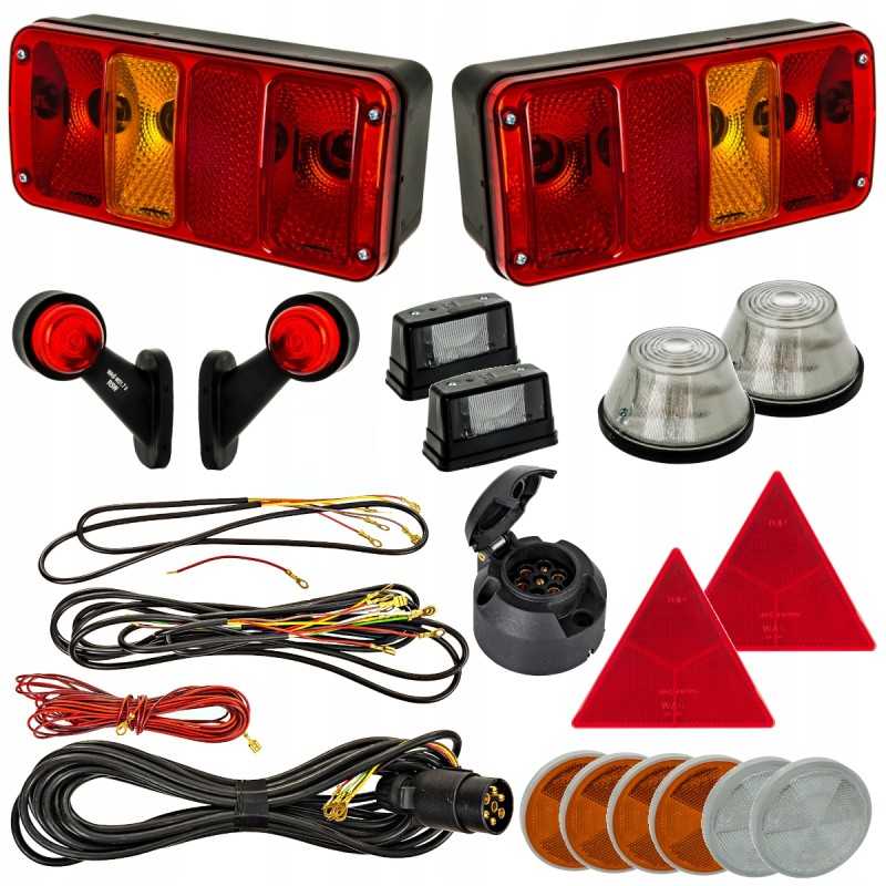 Priekabos elektros instaliacija d 47 d 50 kontūrai