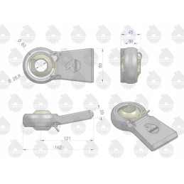 Smeigtuko galvutė su apsauga 46650080