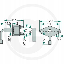 Akumuliatoriaus atjungimo jungiklis hebel hella 4556ek001559001