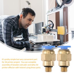 5 vnt pc4 pneumatinė tiesi jungtis 4 mm išoriniam skersmeniui