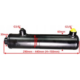 Hidraulinis cilindras smtg 50x30x150 l 290mm