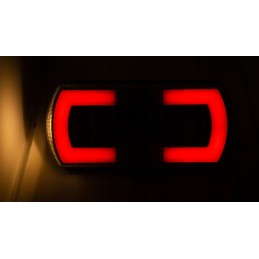 LED priekabos kombinuotas galinis žibintas, pora