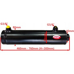 Hidraulinis cilindras smtg 70x40x300 l 460mm