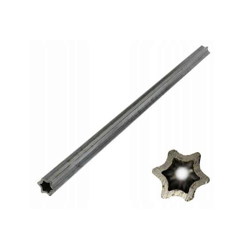 Žvaigždė vamzdis 37 1x47 4xmm storis 5 mm ilgis 10