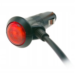 Oranžinė blykstės lemputė gaidys 12v 24v led mag