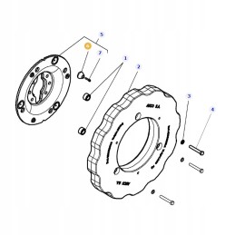Galinio rato ieškiklis mf 4383679m1 originalus