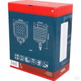 LED darbo lempa 48w 4000lm fokusuota šviesa