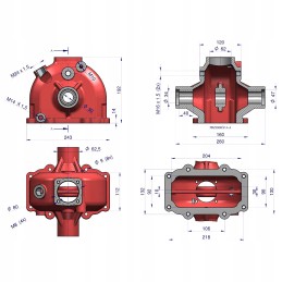 Vairo kolonėlės korpusas ursus c 330 originalus
