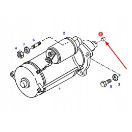 F824900060160 starterio įvorė