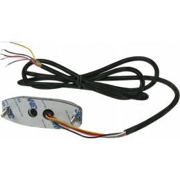 Gintaro spalvos įspėjamoji lemputė 3 LED LA20073