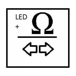 Integruotas apvalus LED galinis žibintas, 12v