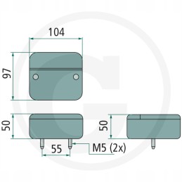 Kombinuotas galinis kairysis žibintas 12v 70718022