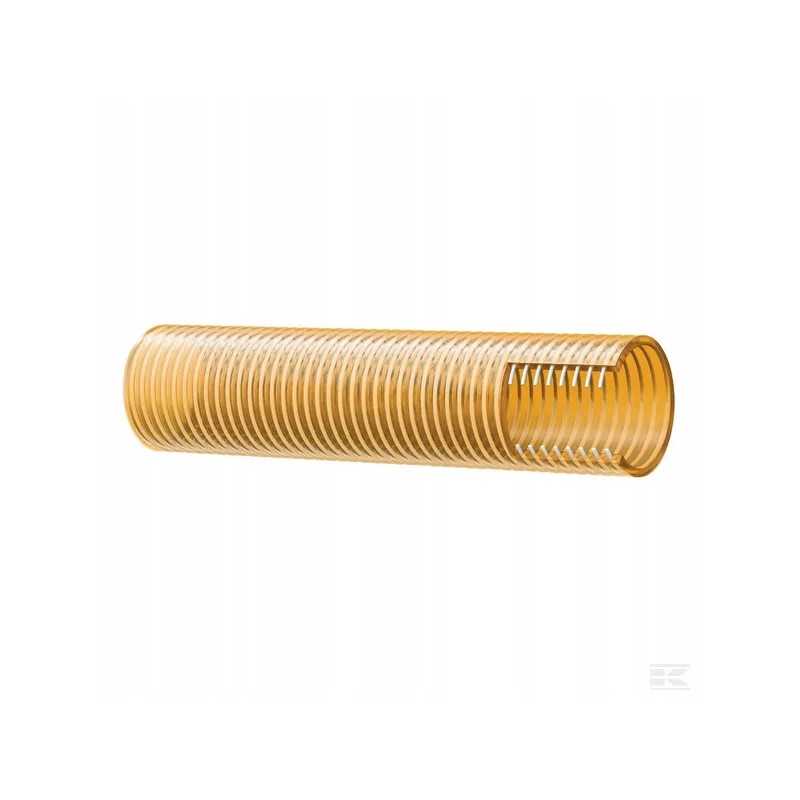 Geltona PVC įsiurbimo ir išleidimo žarna su Alfagoma spirale 1