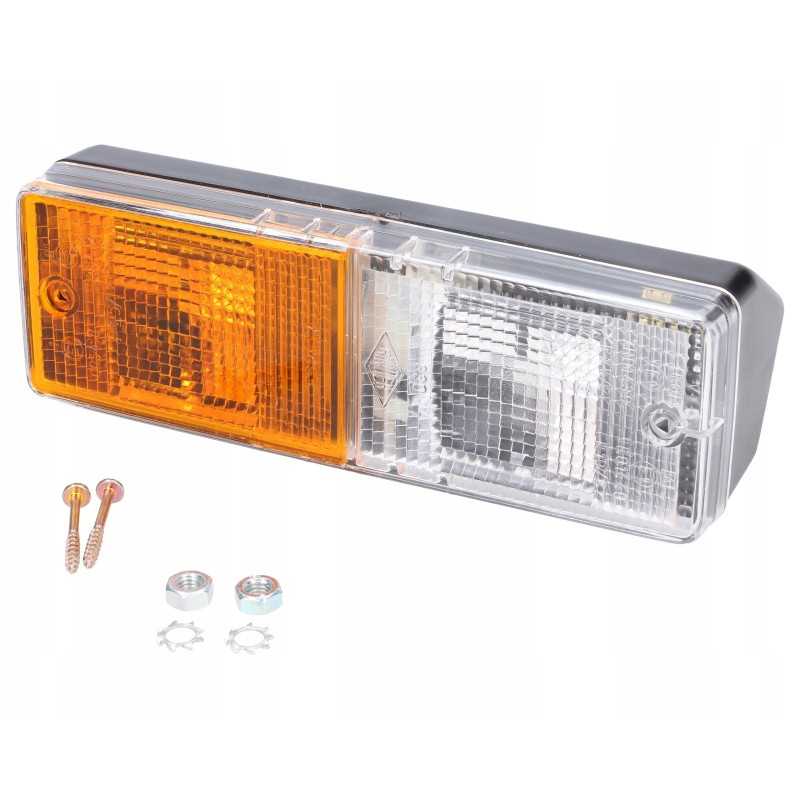 Dešinysis priekinis žibintas massey ferguson 180x60mm