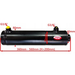 Hidraulinis cilindras smtg 70x40x200 l 360mm