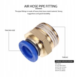 Oro linijos jungiamosios detalės žalvario greitosios jungties žarna