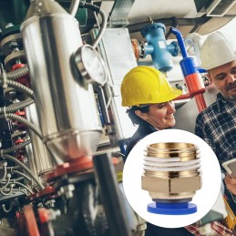 Pneumatinės žalvarinės žarnos jungiamosios detalės, 10 vnt