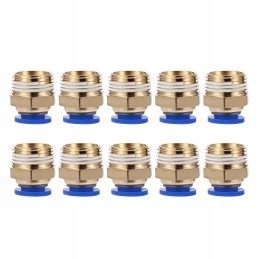 Žalvarinės vamzdžių jungtys 10 vnt