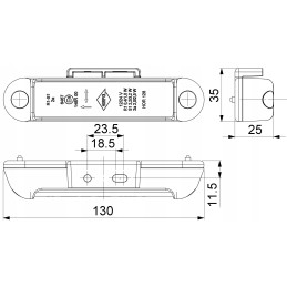 LED galinis žibintas LED galiniai žibintai 12 24v lzd 2964