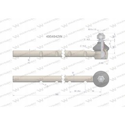 Vairo šarnyras 4954942 Warynski