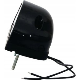 LED numerio lempa, juoda