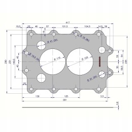 Pavarų dėžės sandariklis 0 8mm c 360 zetor orig