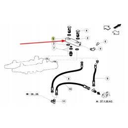 7700042779 stabdžių vožtuvo juostelė