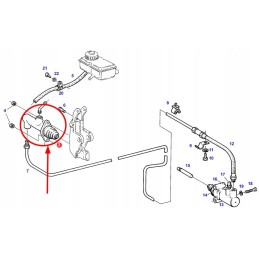 F178100100010 sankabos siurblio remonto komplektas su