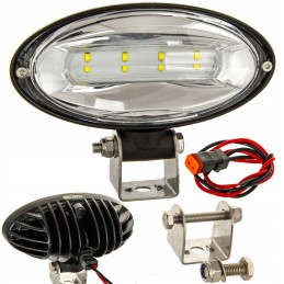 LED darbo lempa 40w 8x led 12v 24v john deere