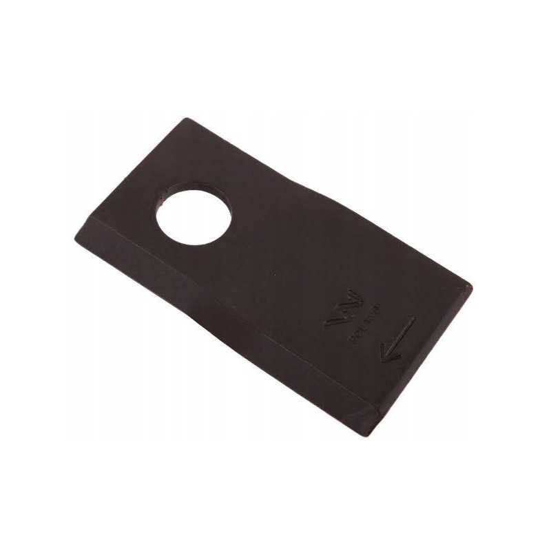 Dešinysis vejapjovės peilis 90x48x4mm skylė 19 kronų