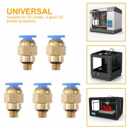 5 vnt pc4 pneumatinė tiesi jungtis 4 mm