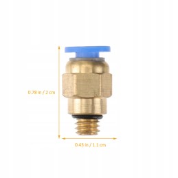 5 vnt pc4 pneumatinė tiesi jungtis 4 mm